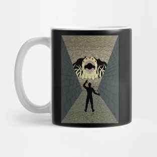 The Devourer Cometh Weird Horror Art Mug